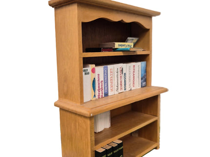 Bücherregal mit Büchern 1:12  Puppenhaus  Zubehör