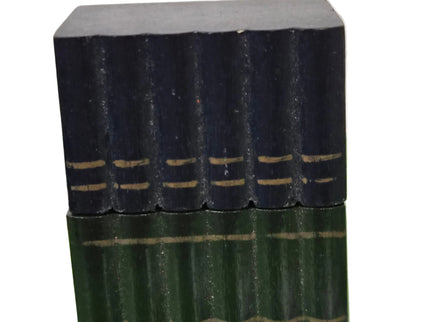 Bücher Set aus Holz für Bibliothek 1:12 – Puppenhaus Zubehör