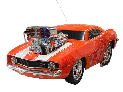 Seltenes, grosses RC-Sammlermodell – Muscle Machines Camaro Z28 1:8