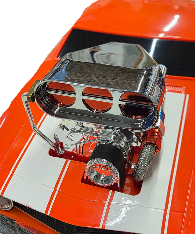 Seltenes, grosses RC-Sammlermodell – Muscle Machines Camaro Z28 1:8