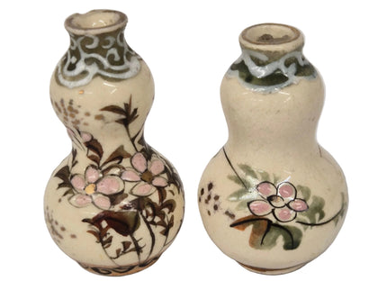 Japanische Miniatur-Kürbisvasenset aus Porzellan Vase - 4cm 1:12