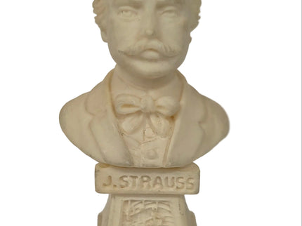 Johannes Strauss Büste für das Puppenhaus 1:12