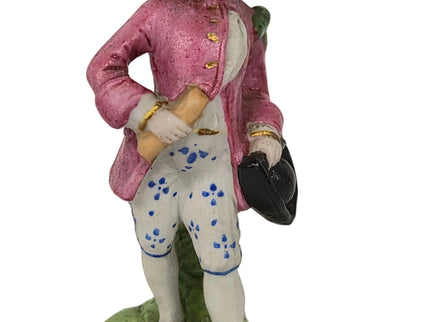 Porzellanfigur – Herr im Rokoko-Stil – Puppenhaus 1:12