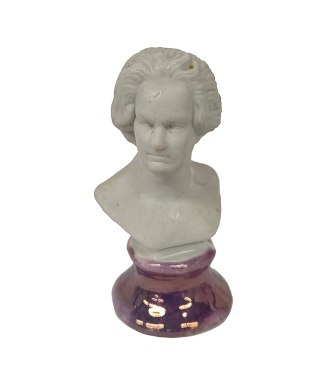 Wolfgang Amadeus Mozart Büste für das Puppenhaus 1:12