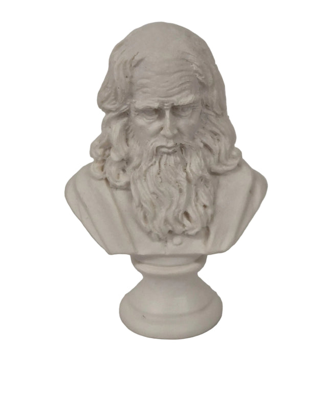 Leonardo da Vinci Mini-Büsten 2er Set 1:12 – Puppenhaus