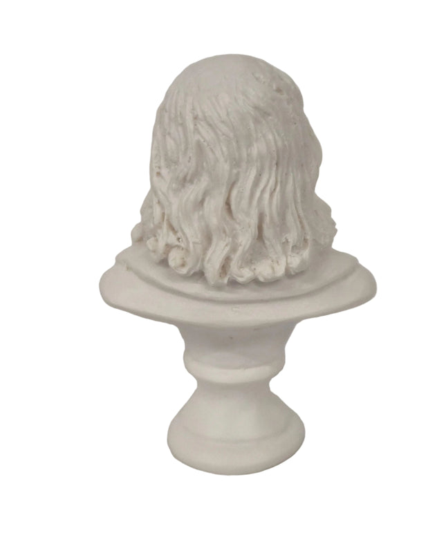 Leonardo da Vinci Mini-Büsten 2er Set 1:12 – Puppenhaus