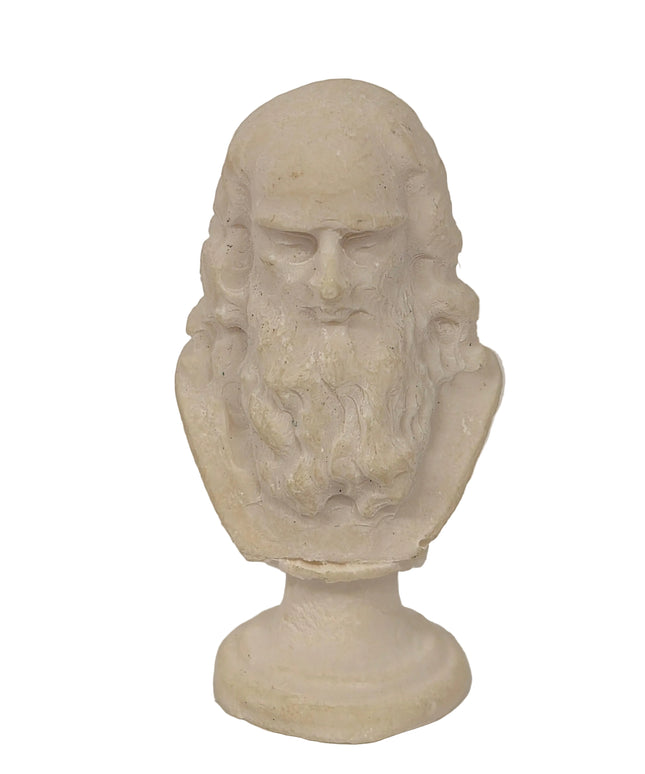 Leonardo da Vinci Mini-Büsten 2er Set 1:12 – Puppenhaus