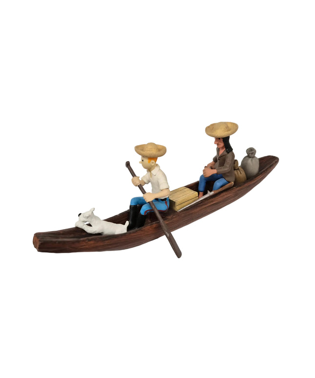 Tim und Struppi - La Pirogue 25cm Lang