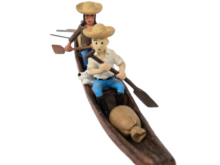 Tim und Struppi - La Pirogue 25cm Lang