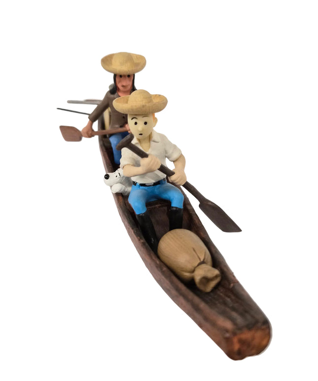 Tim und Struppi - La Pirogue 25cm Lang