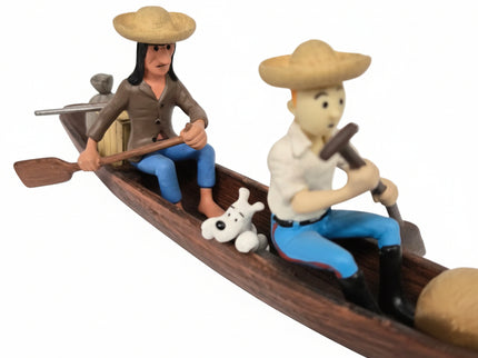 Tim und Struppi - La Pirogue 25cm Lang