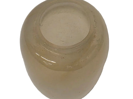 Exklusive Design-Vase aus samtigem Alabaster-Satinglas Puppenhaus 1:12