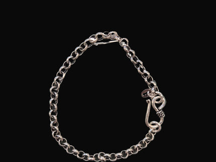 Armband Erbs rund 5 x 185mm Silber 925