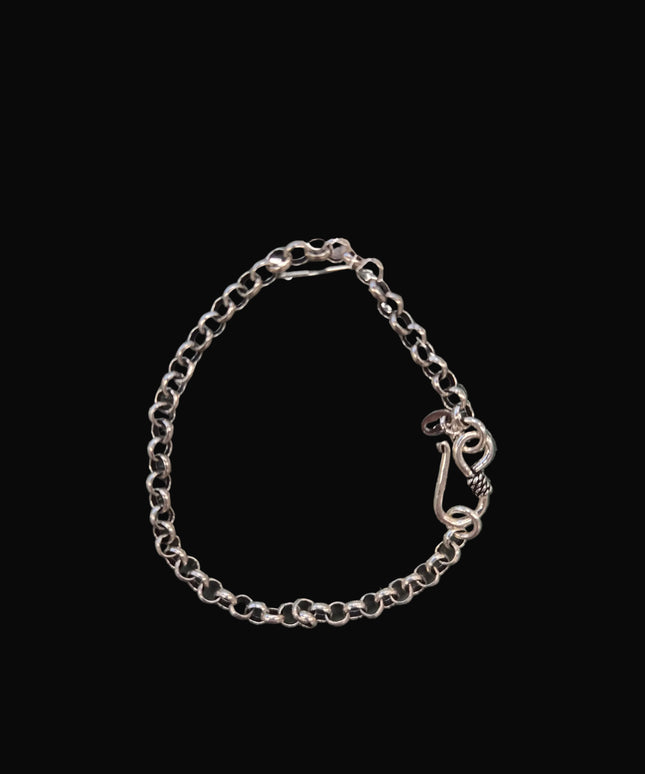 Armband Erbs rund 5 x 185mm Silber 925