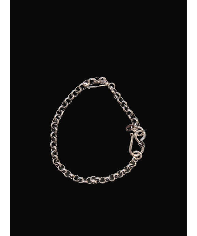 Armband Erbs rund 5 x 185mm Silber 925
