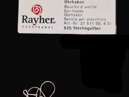 Ohrhänger 20 mm, Beutel à 2 Paare Silber 925