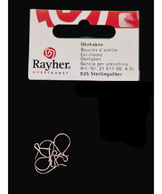 Ohrhänger 20 mm, Beutel à 2 Paare Silber 925
