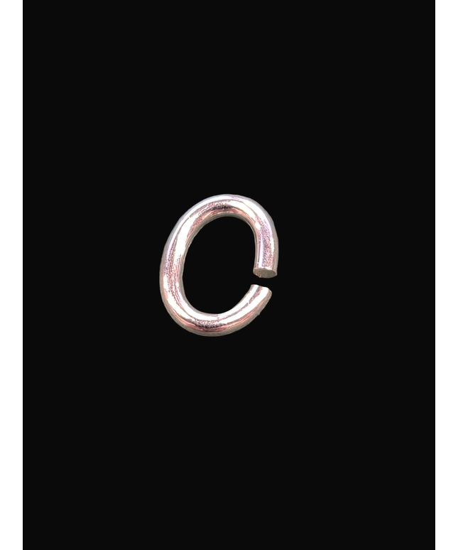 Ringe Offen aus Silber 925 Oval 7mm