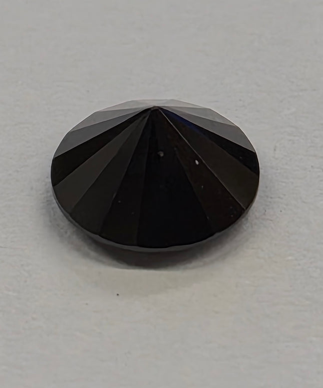 Synthetischer Zirkonia – Schwarz rund - 3mm und 6mm