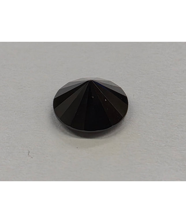 Synthetischer Zirkonia – Schwarz rund - 3mm und 6mm