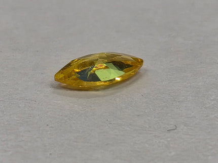 Synthetischer Zirkonia – Gelb Navette 5 x 2.5