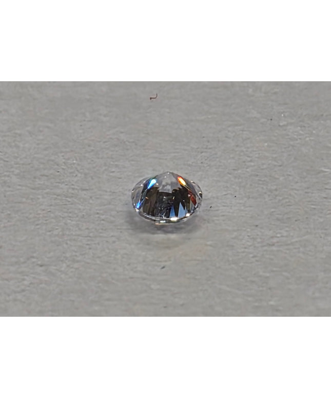 Synthetischer Zirkonia – Rund Facetiert 2mm Weiss und Rot