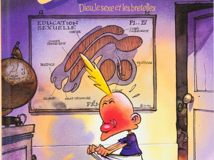Titeuf Tome 1 – Dieu, le sexe et les bretelles – Zep – Édition 2003