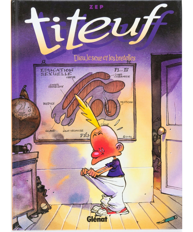 Titeuf Tome 1 – Dieu, le sexe et les bretelles – Zep – Édition 2003