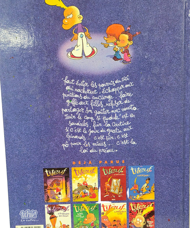 Titeuf Tome 9 – la loi du préau
