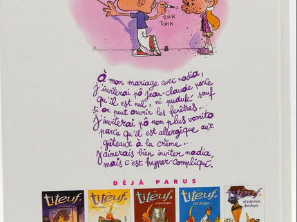 Titeuf Tome 10 – nadia se marie