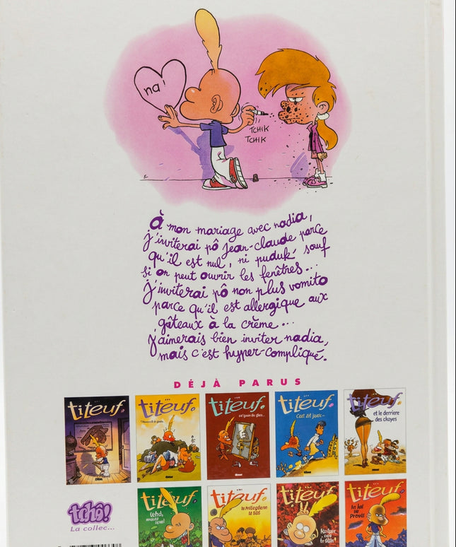 Titeuf Tome 10 – nadia se marie