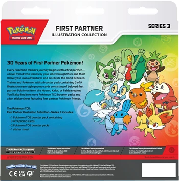 Pokémon - First Partner - Serie 3 - Englisch