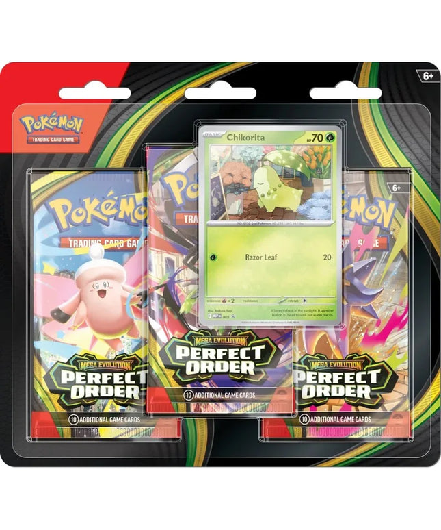 Pokémon - Mega Evolution Perfect Order 3-Pack Blister - English