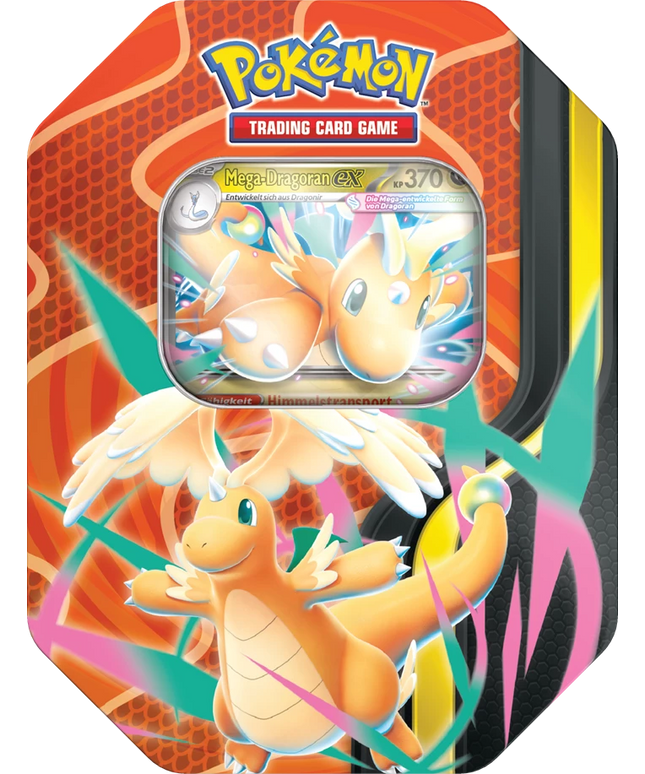 Pokémon TCG – Mega-Kräfte ex Tin Mega-Dragoran – Deutsch