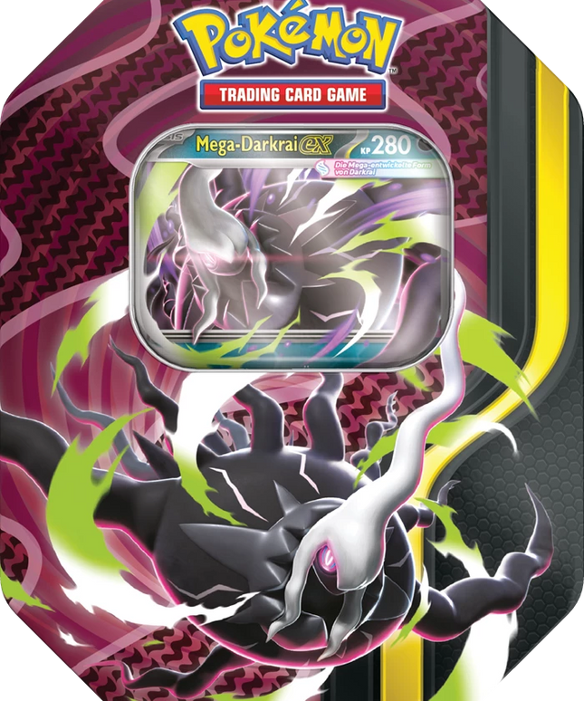 Pokémon TCG – Mega-Kräfte ex Tin Mega-Darkrai – Deutsch