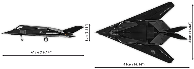 Cobi 5903 - Lockheed Martin F-117 Nighthawk