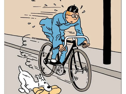Tim und Struppi - Tintin et Milou - Calendrier carré Tintin 2025