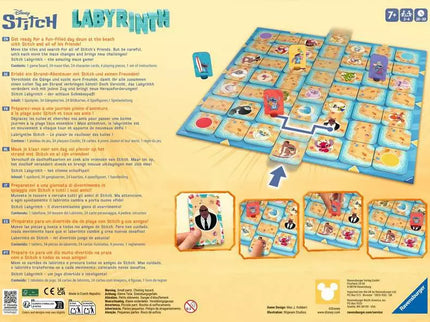 Ravensburger - Disney Stitch Brettspiel Labyrinth