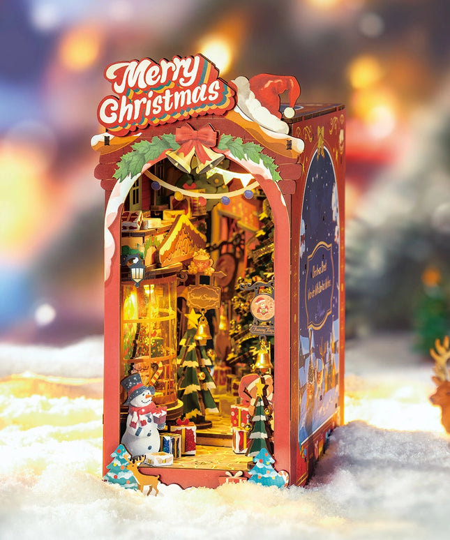 Rolife TGC06 - Christmas Street - Book Nook - 3D Holzpuzzle