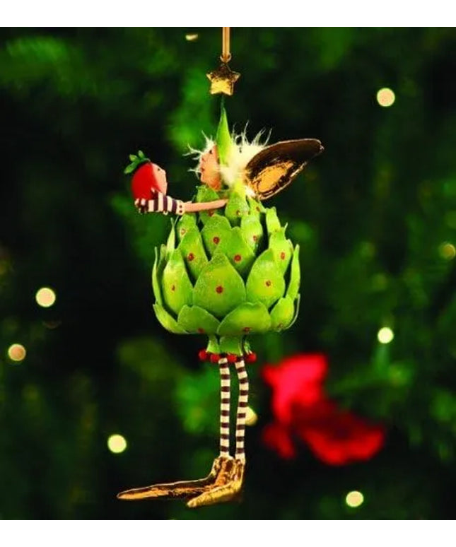 Krinkles - Tin Artichocke Ornament