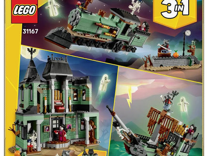LEGO Creator 31167 - Geisterhaus - Klemmbausteine