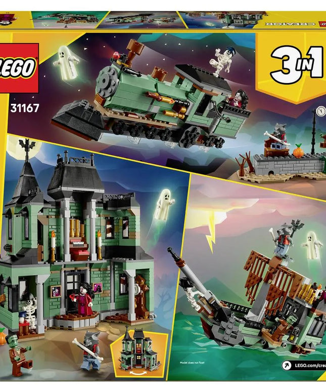 LEGO Creator 31167 - Geisterhaus - Klemmbausteine