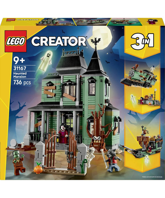 LEGO Creator 31167 - Geisterhaus - Klemmbausteine