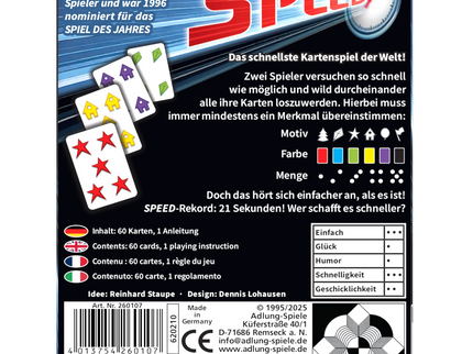 Speed (mult) - Kartenspiel für Kinder