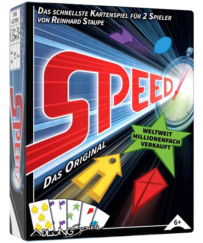 Speed (mult) - Kartenspiel für Kinder