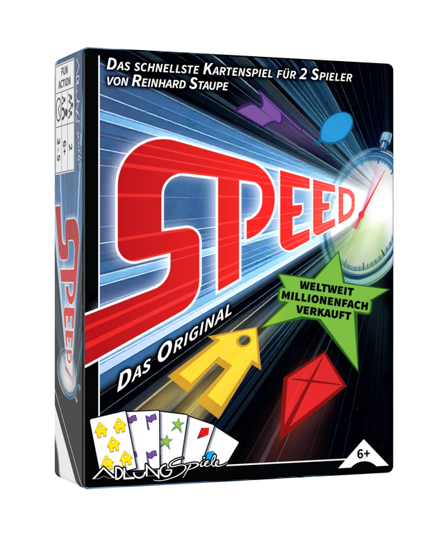 Speed (mult) - Kartenspiel für Kinder