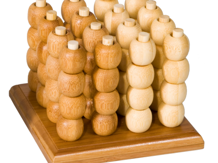 Bamboo Game - 3D Mühle, groß