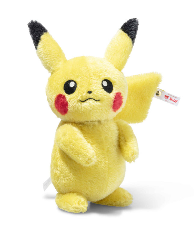 Steiff 356452 - Pokémon Pikachu gelb, 30th Anniversary, Limited Edition, 21 cm