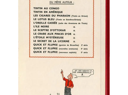 Tim und Struppi - Les aventures de Tintin - Le secret de la Licorne Edition fac-similé couleurs 1943- Album numéro 11