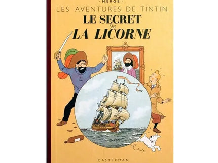 Tim und Struppi - Les aventures de Tintin - Le secret de la Licorne Edition fac-similé couleurs 1943- Album numéro 11